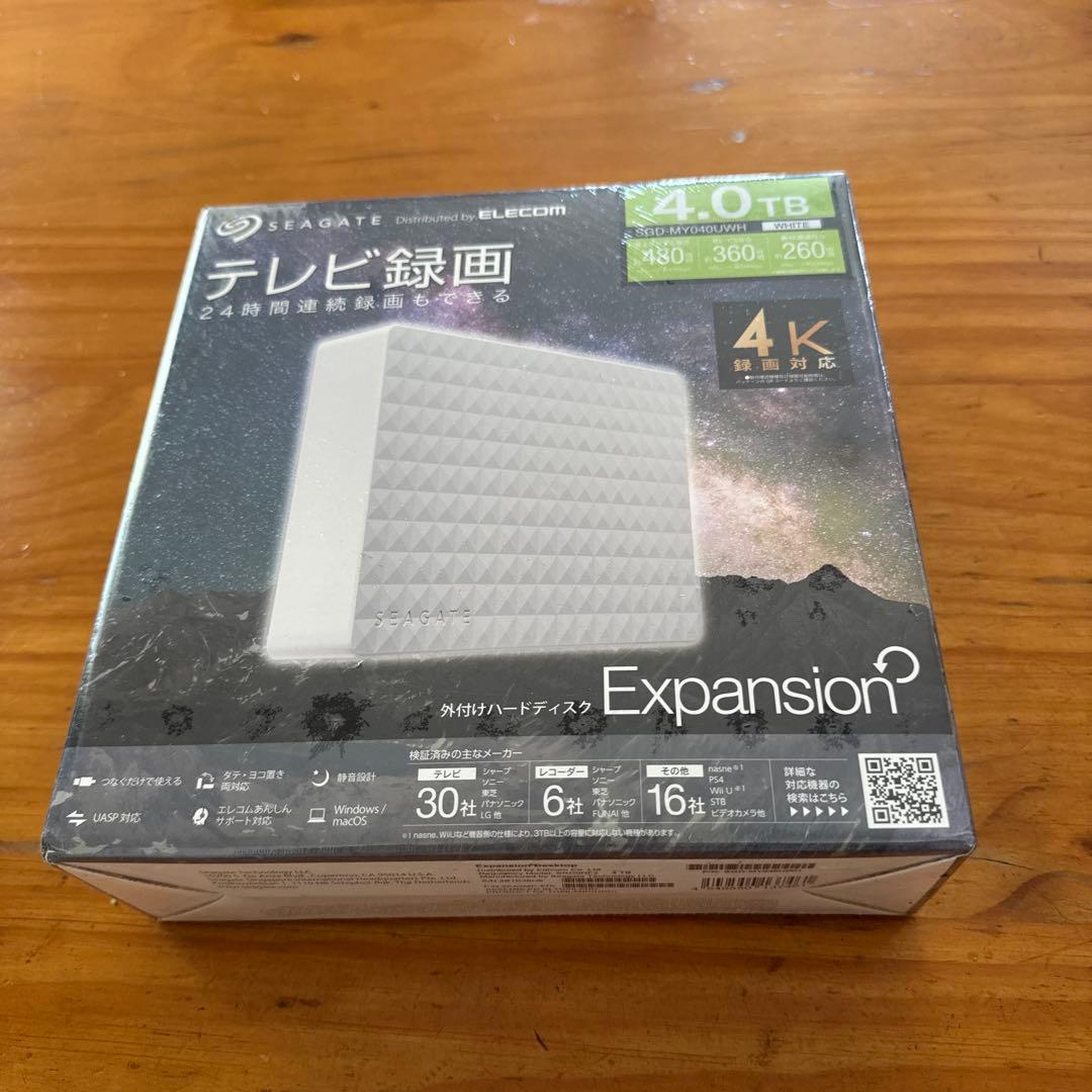 Seagate Expansion 4TB 外付けハードディスク