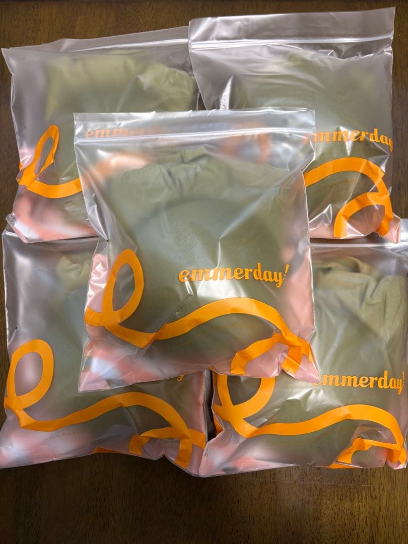 ⚪︎emmerday！ブラジャー　4Lカーキ 5点セット