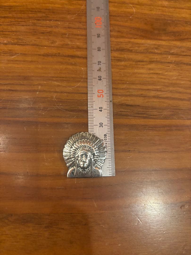 oohuhu　インディアンヘッドコンチョ 6個 Indian head