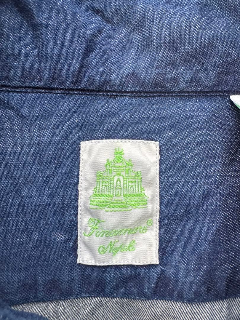 FINAMORE フィナモレ　デニムシャツ　サイズL