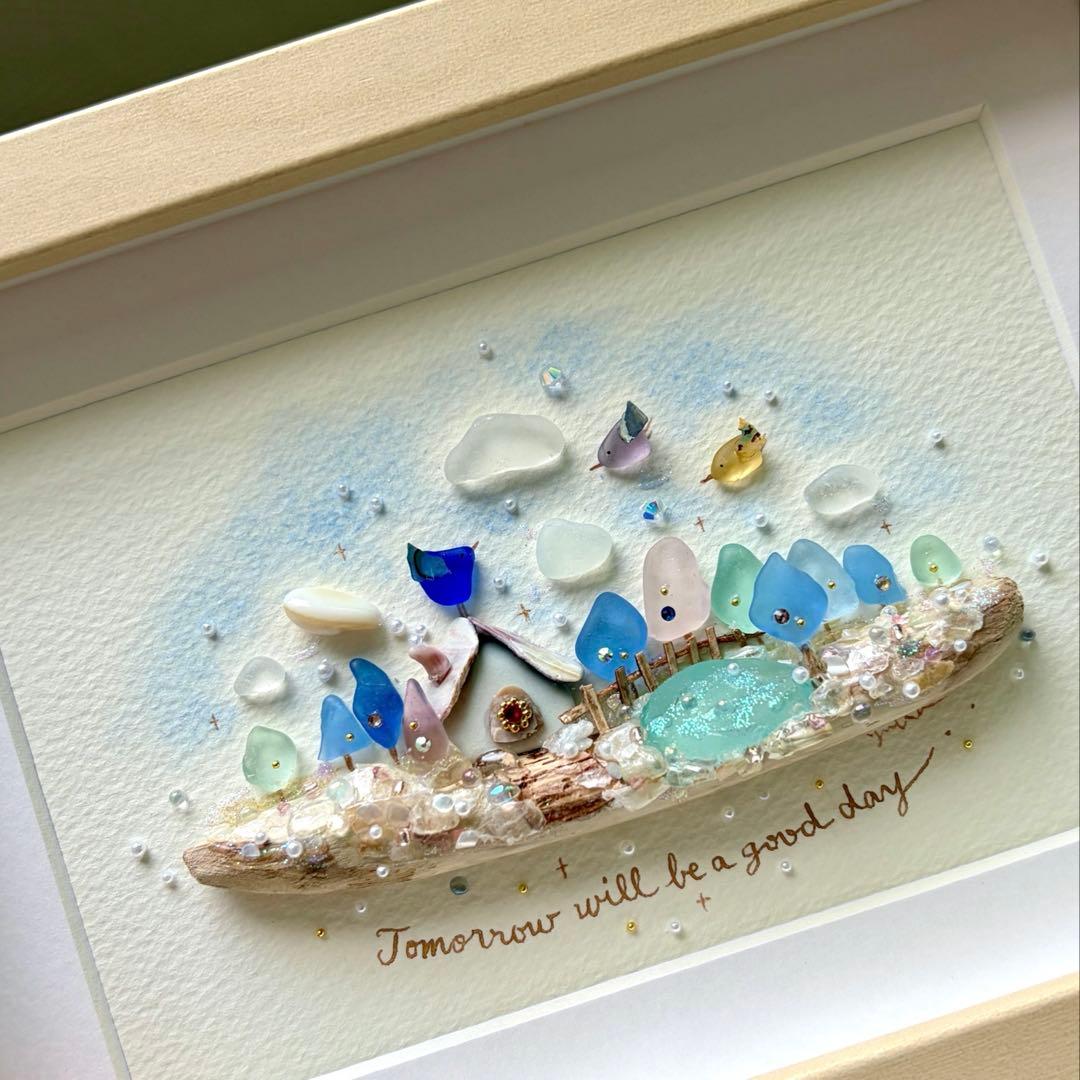 べーちゃん　オーダー受付　シーグラスアート