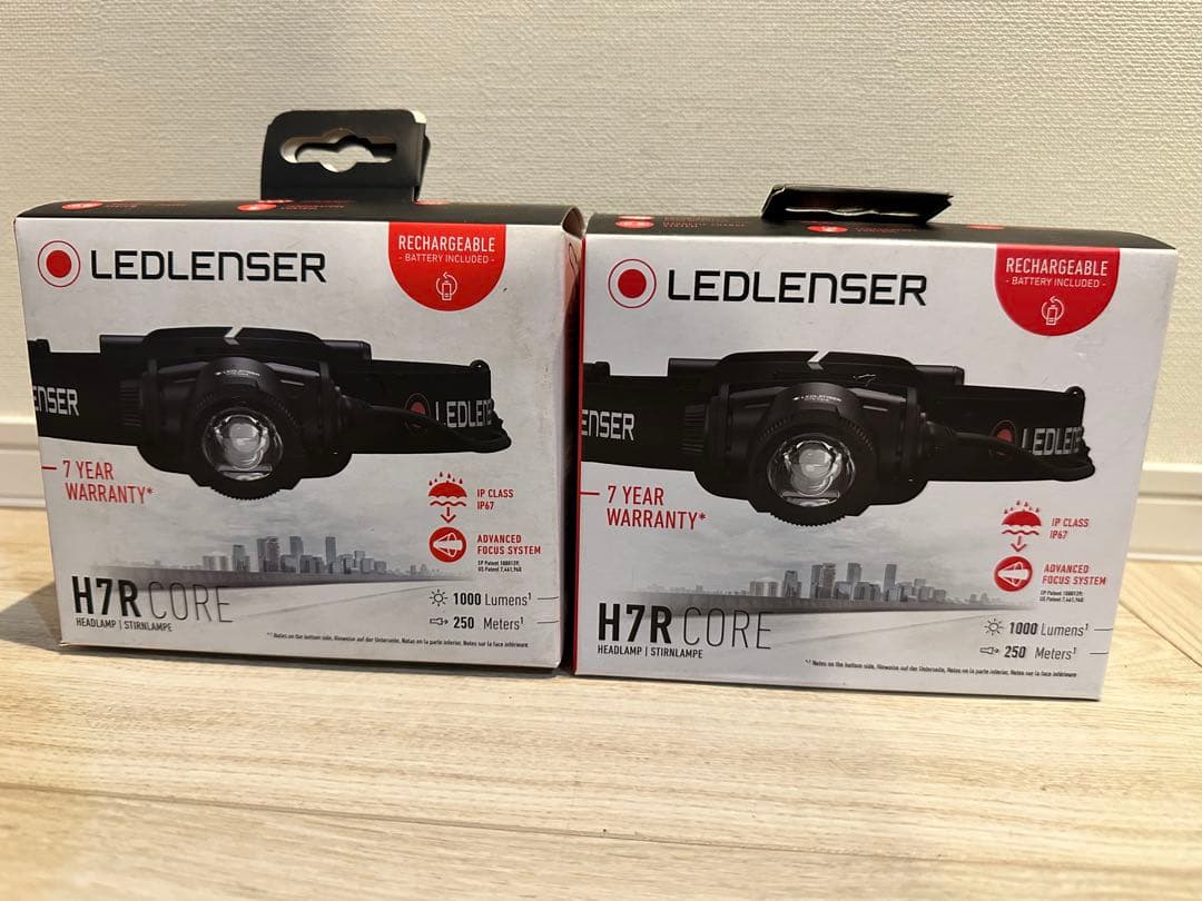 【新品未使用】LEDLENSER H7R CORE ヘッドランプ