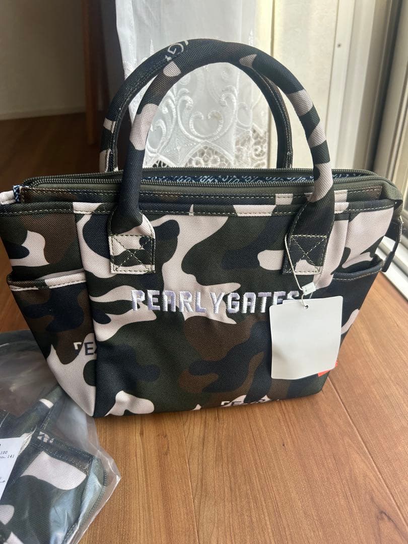 PEARLY GATES 迷彩マザーズバッグ