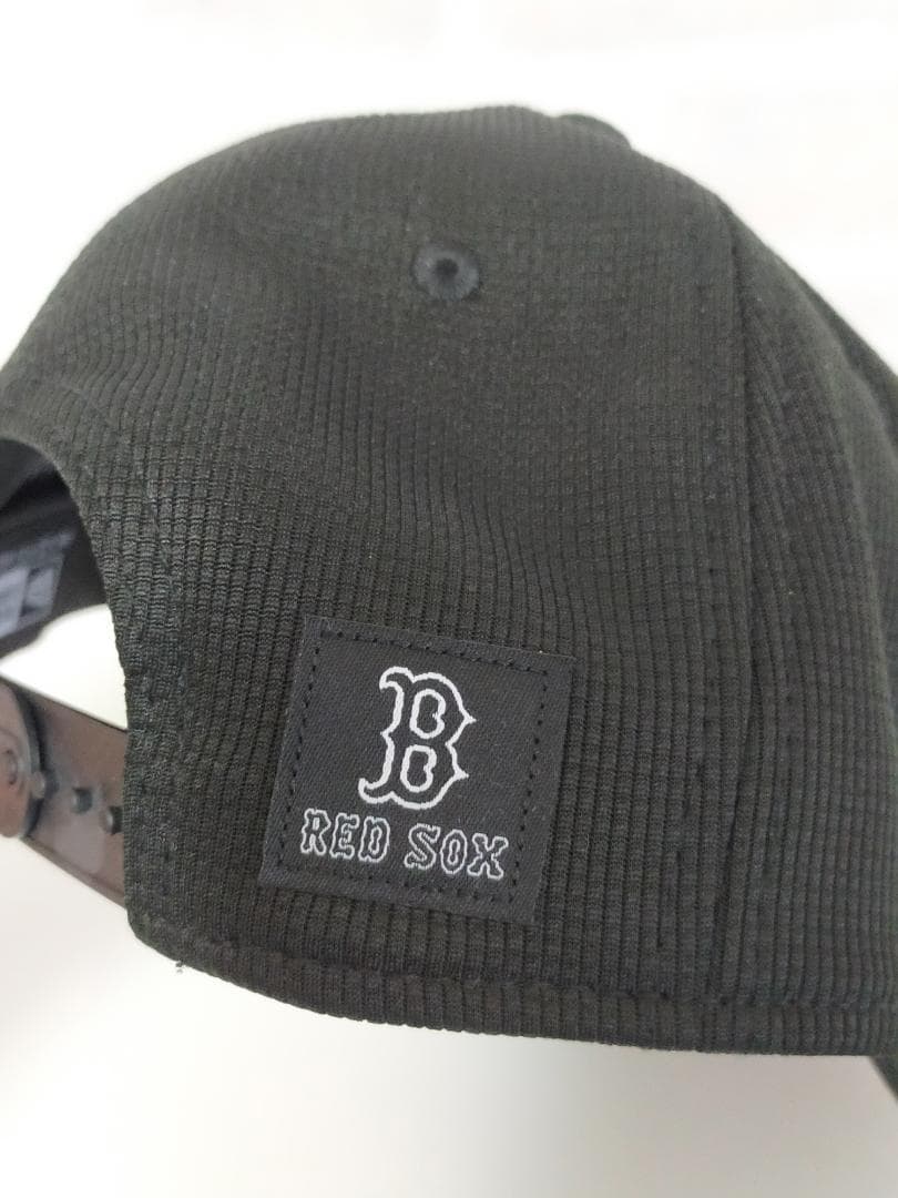 ボストン・レッドソックス　9FORTY 黒白　ストレッチスナップ