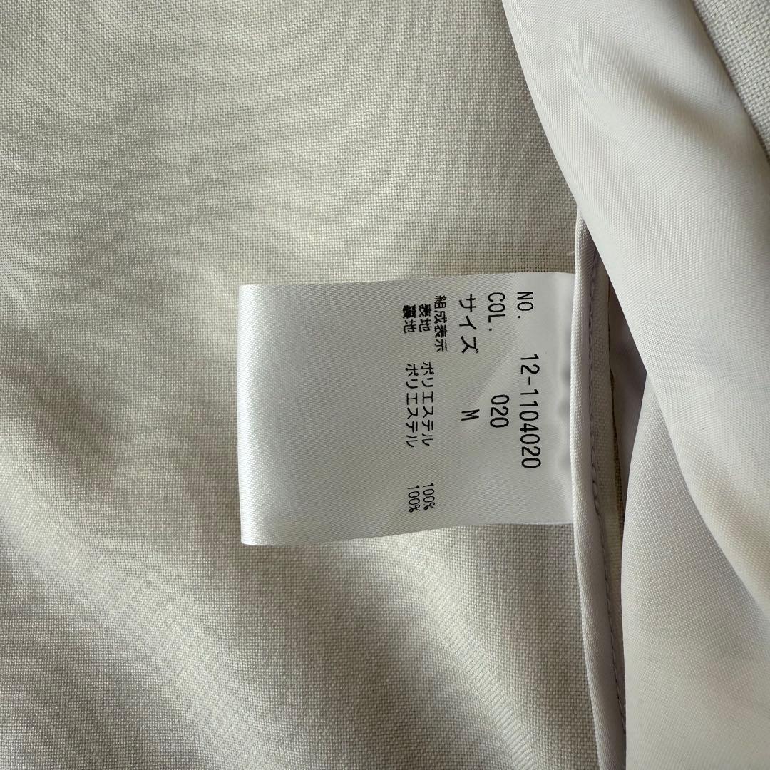 【美品】PLST プラステ セットアップスーツ ノーカラー 洗濯可