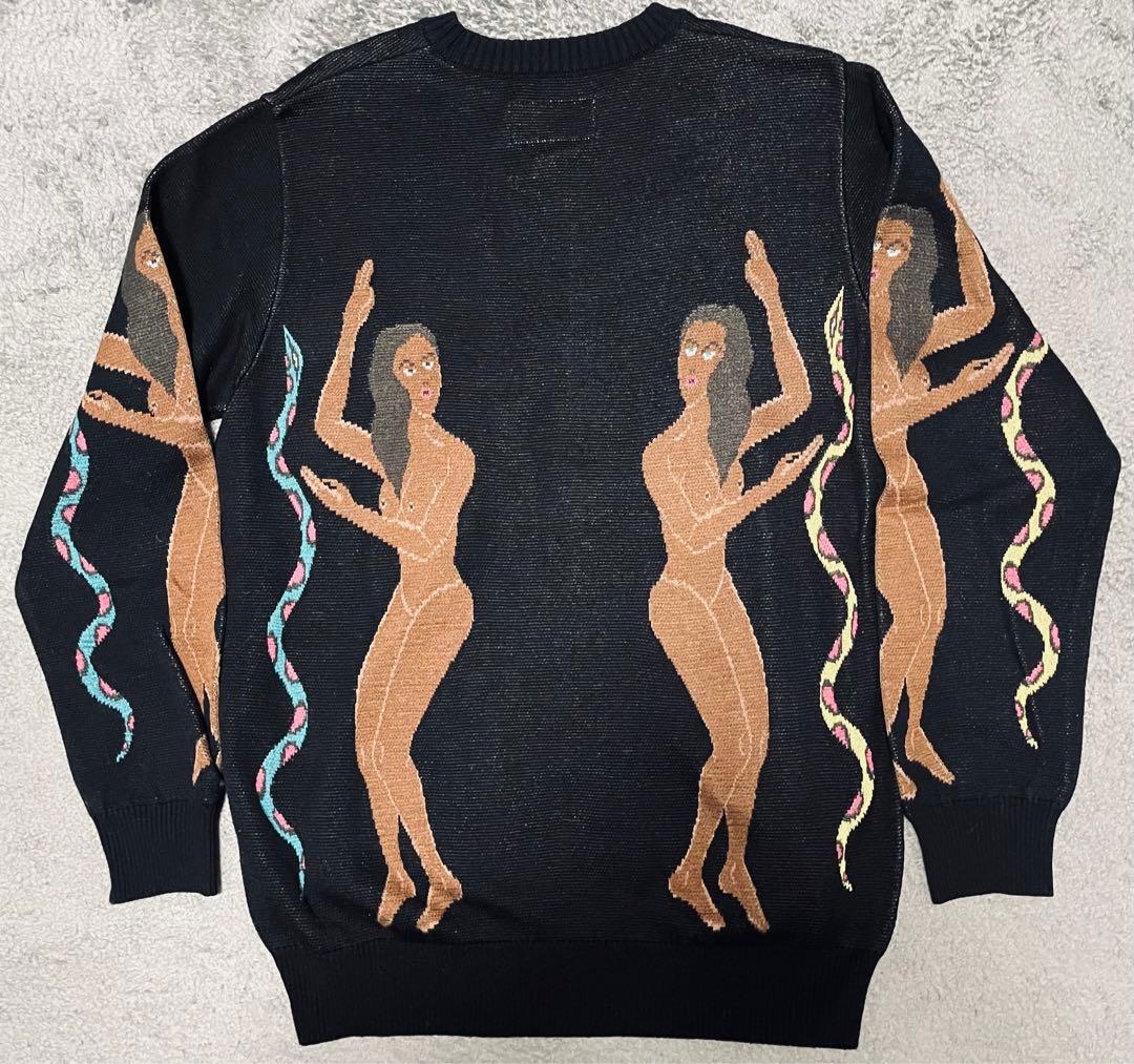 ワコマリア　ジャガード　ニット