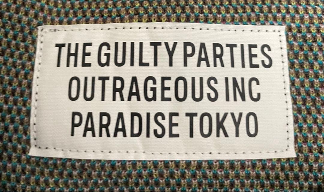 ワコマリア　ジャガード　ニット