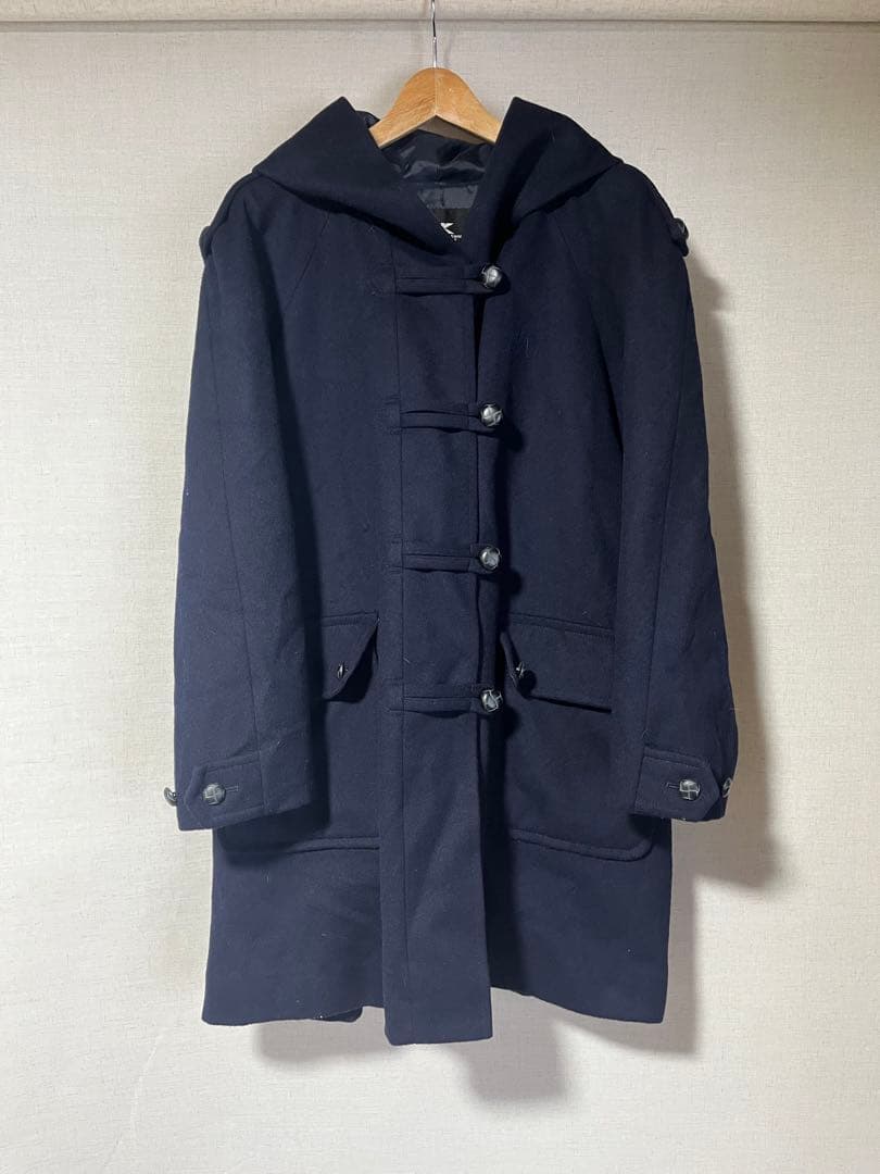 古着 ヒロココシノ ダッフルコート スクールコート オーバーサイズ ユニセックス