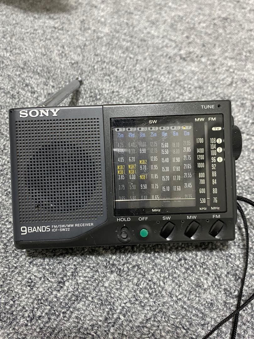 SONY 短波ラジオ　ICF-SW22