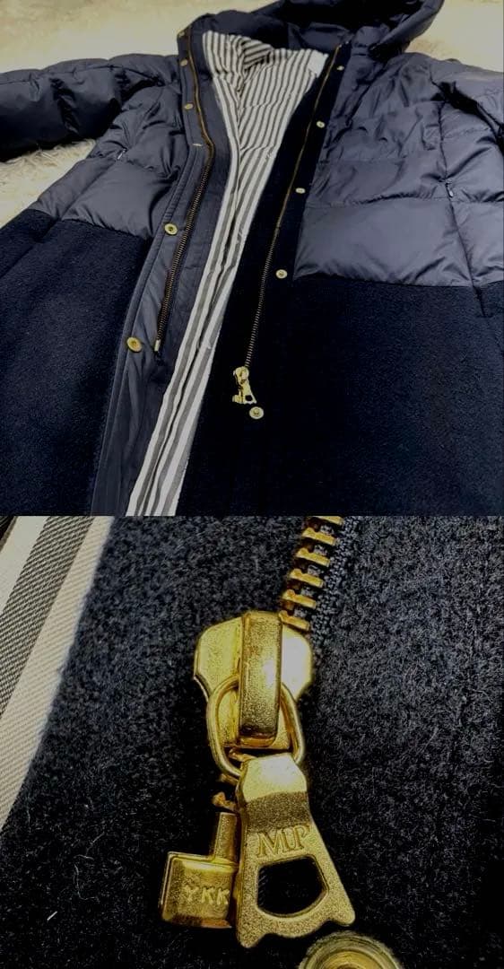 【極美品5.5万円】最終SALEマッキントッシュフィロソフィーコンビダウンコート