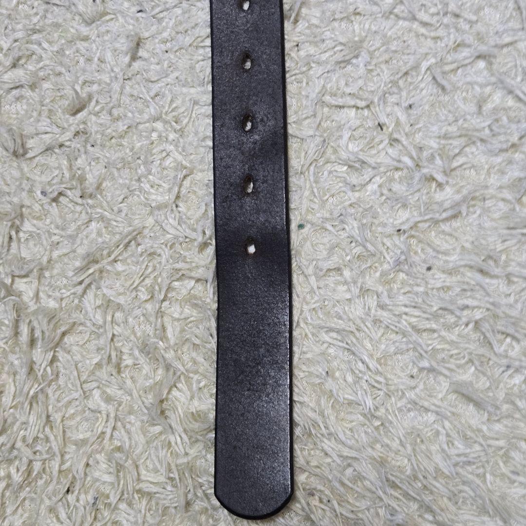 美品　Martin Faizey ブラック　金色　クイックリリースベルト　32