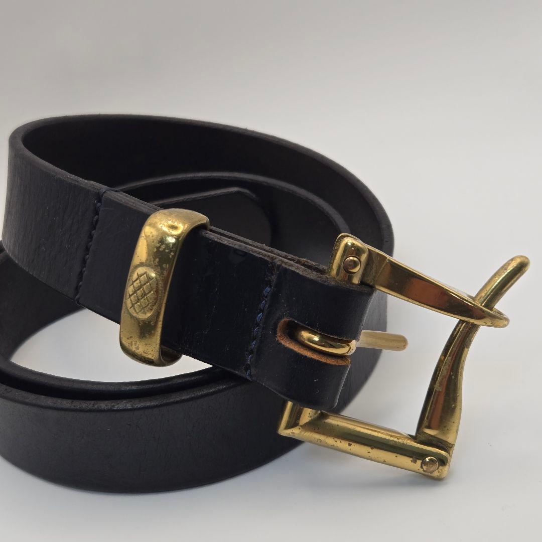 美品　Martin Faizey ブラック　金色　クイックリリースベルト　32