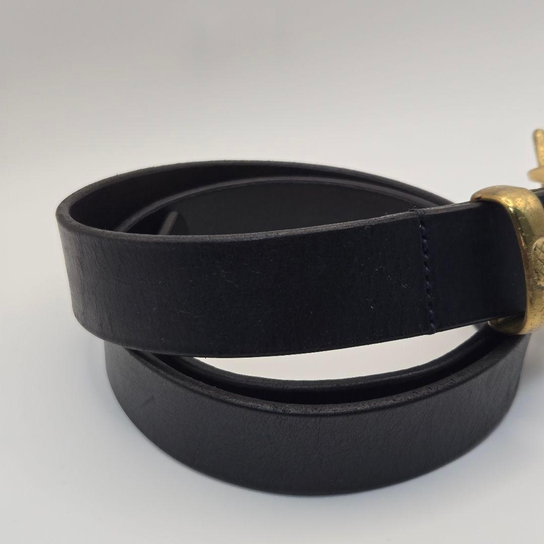 美品　Martin Faizey ブラック　金色　クイックリリースベルト　32