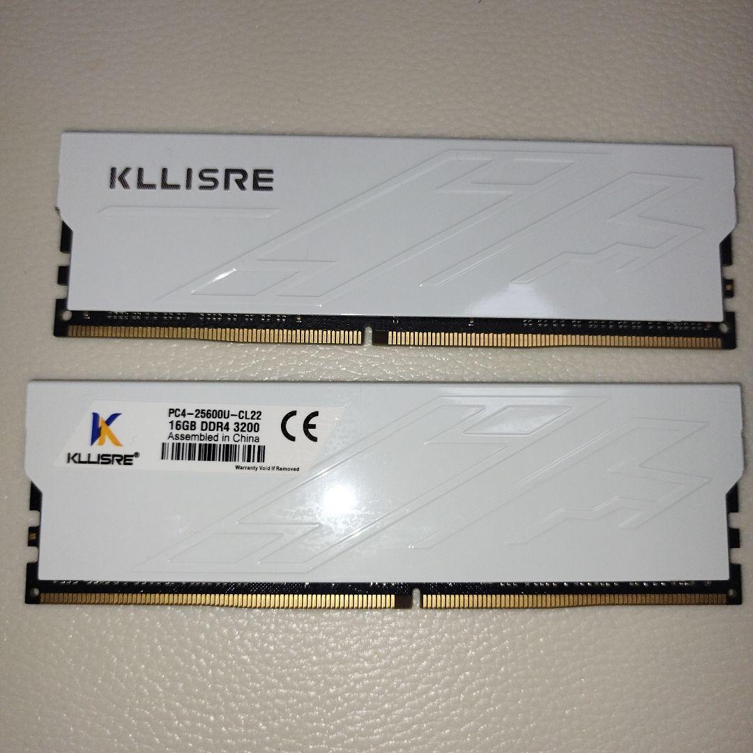 KLLISRE 16GB DDR4 3200MHz メモリー