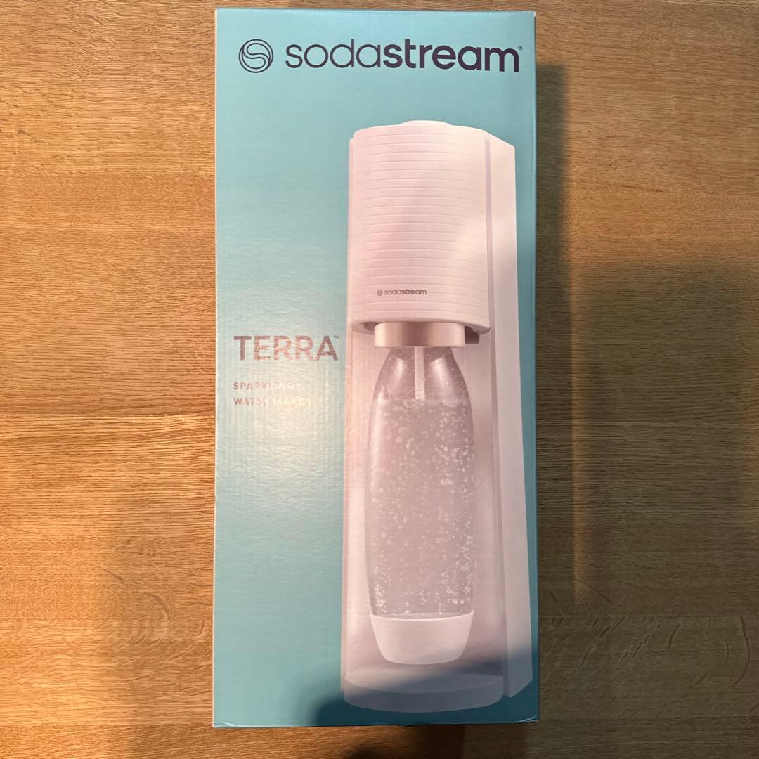 【新品未使用】sodastream TERRA 自動炭酸水メーカー ホワイト