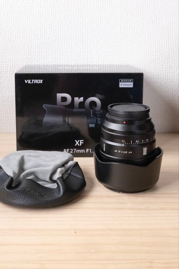 VILTROX AF 27mm F1.2 XF レンズ