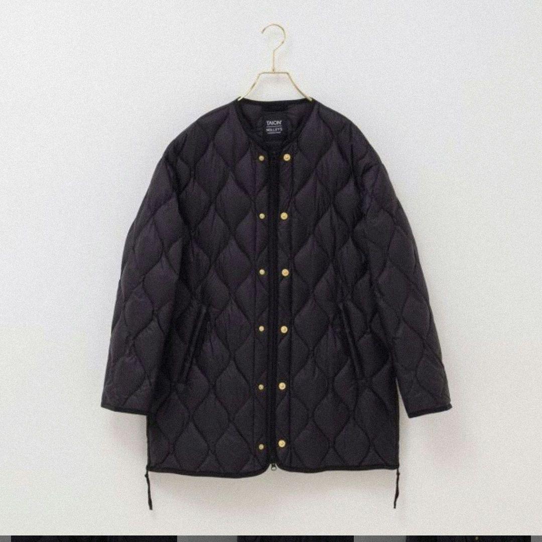 試着のみタグあり　2025　別注TAION(ノーリーズ)ミドル丈ダウンジャケット