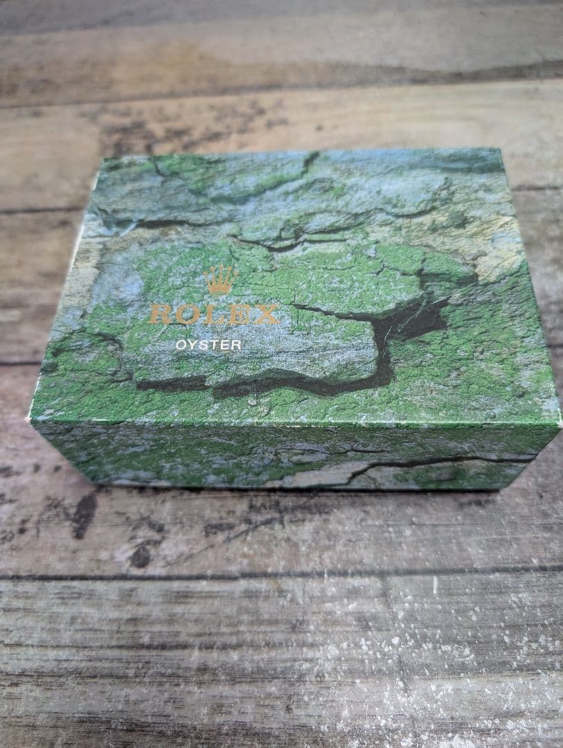 ROLEX OYSTER グリーンレザーケース（箱のみ）