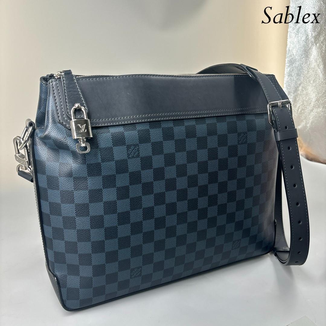 新品同様 ルイヴィトン ショルダーバッグ メッセンジャーグリニッジ N41348