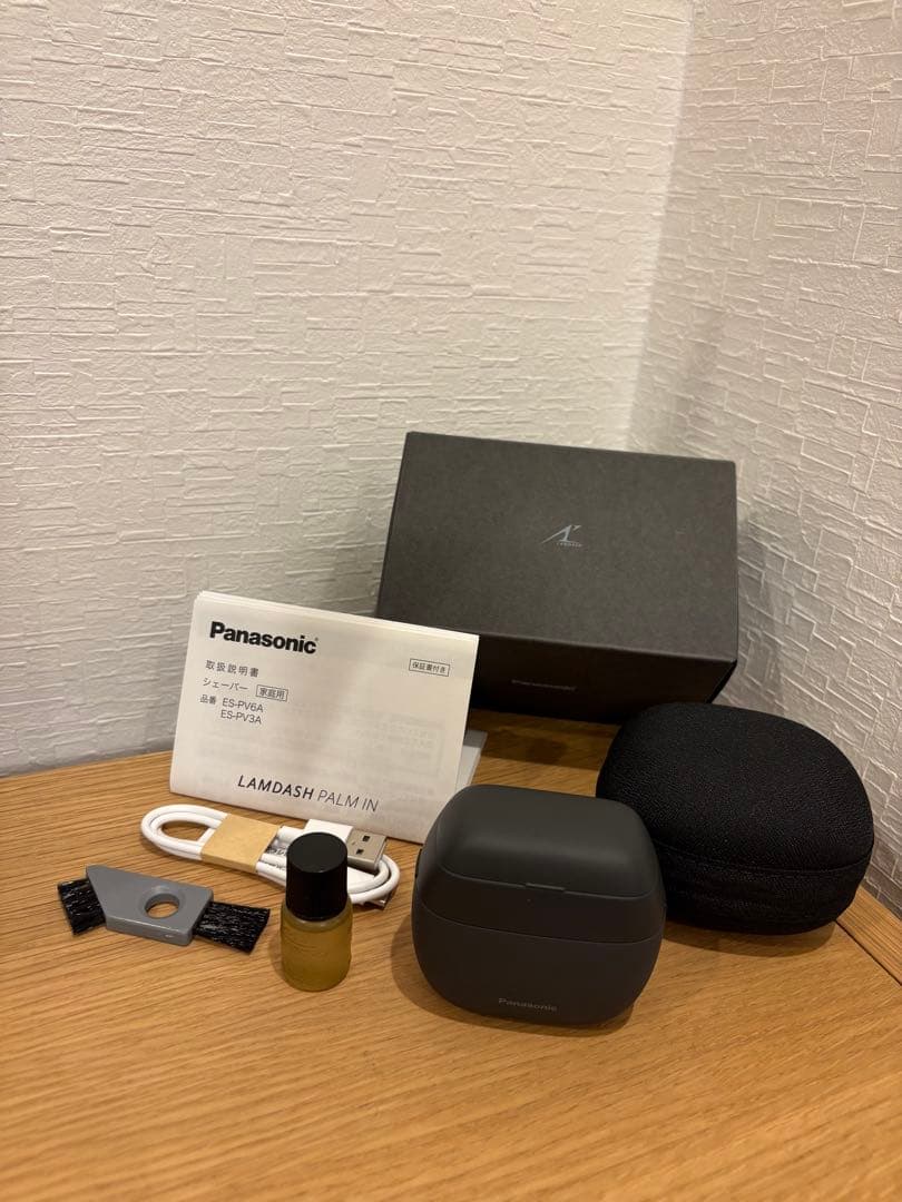 パナソニック ラムダッシュ パームインシェーバー ES-PV3A-K