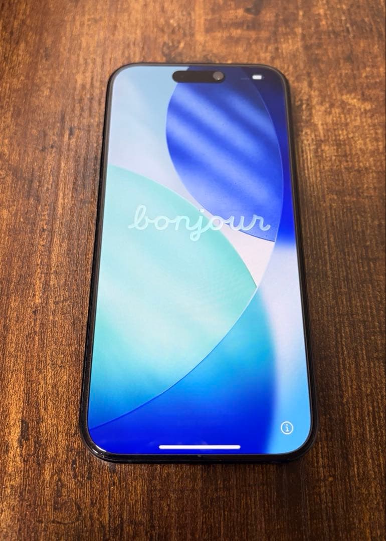 iPhone 15 Pro 256GB ブルーチタニウム 本体 SIMフリー