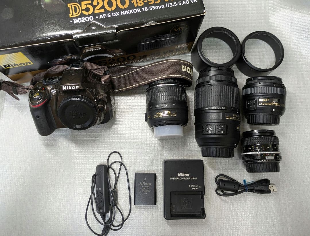 ☆最大値下げ☆NIKON D5200標準レンズセット＋レンズセット＋おまけ