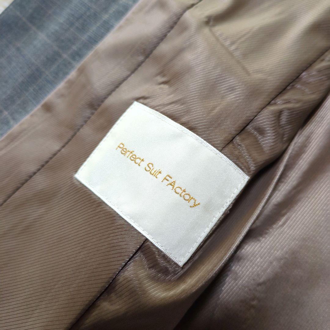 美品！Perfect Suit FActory　デレガントスーツ3点セット　XL