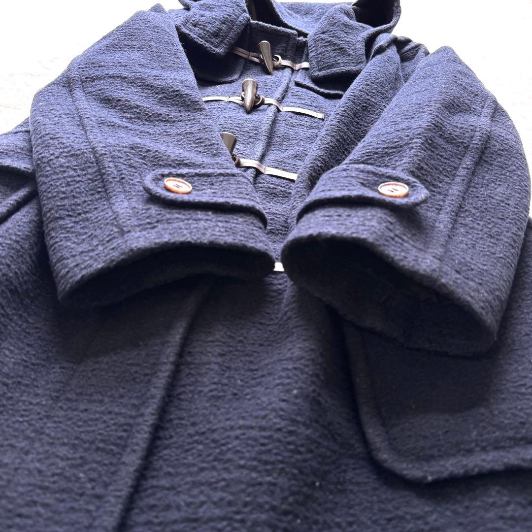 マッキントッシュ ロンドン ダッフルコート トグル 現行 ネイビー 大きいサイズ