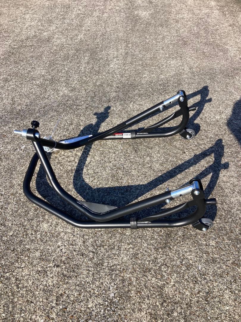 APモーターサイクルフロントスタンドブラック未使用品