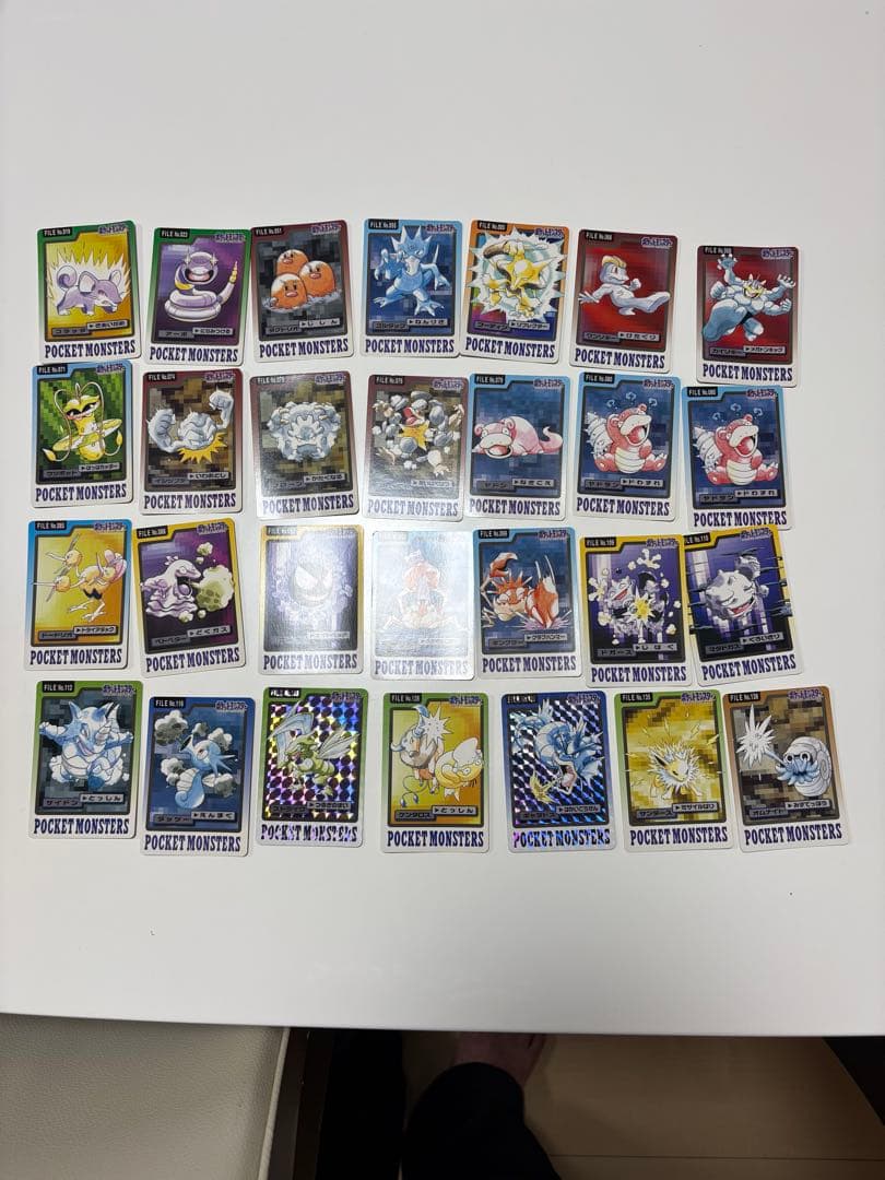 ポケモン　カードダス　28枚まとめ売り　1997年　バンプレスト　BANDAI
