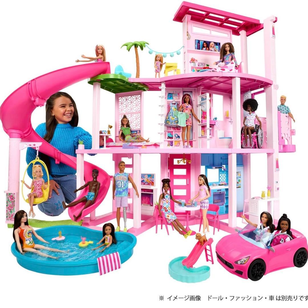 バービードリームハウス　エレベーター　バービー映画　マテル社　クリスマス　直接可
