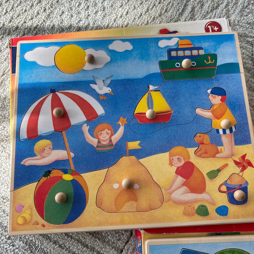 木のおもちゃセット　セレクタ社　ミッキィ社　など