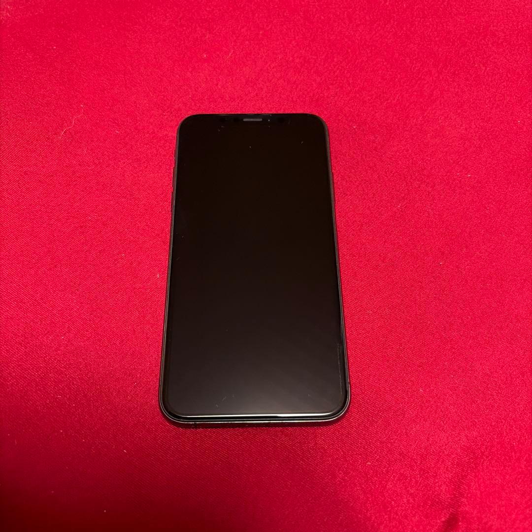 iPhone XS ブラック256GB SIMフリー　充電器付き