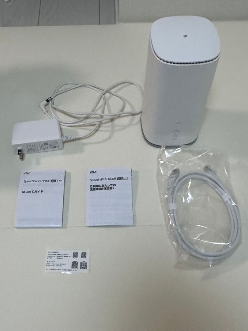 ホームルーター　Speed Wi-Fi  5G L13