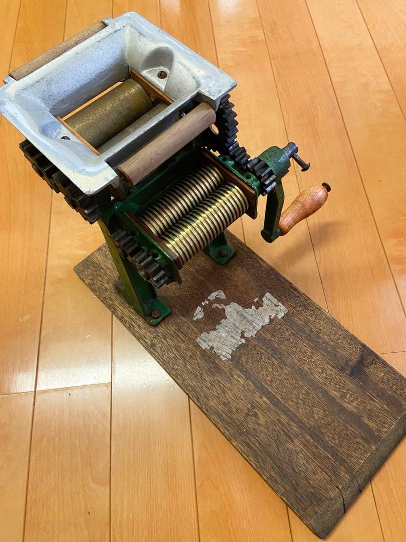 小野式製麺機 A型　小野機械製造所　製麺機　パスタ　うどん　そば