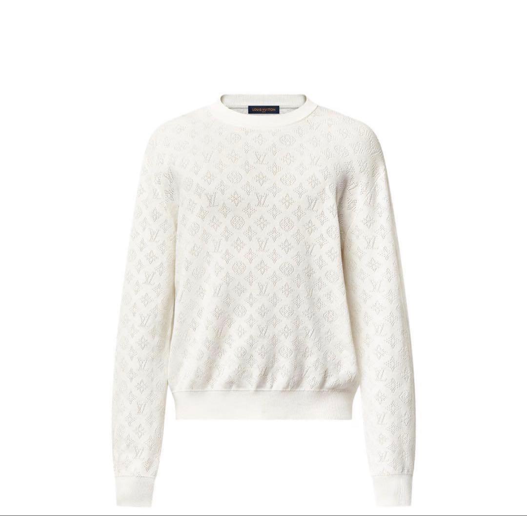 ★定価258,500円★ ルイヴィトン　美品 モノグラム ニット ジャガード