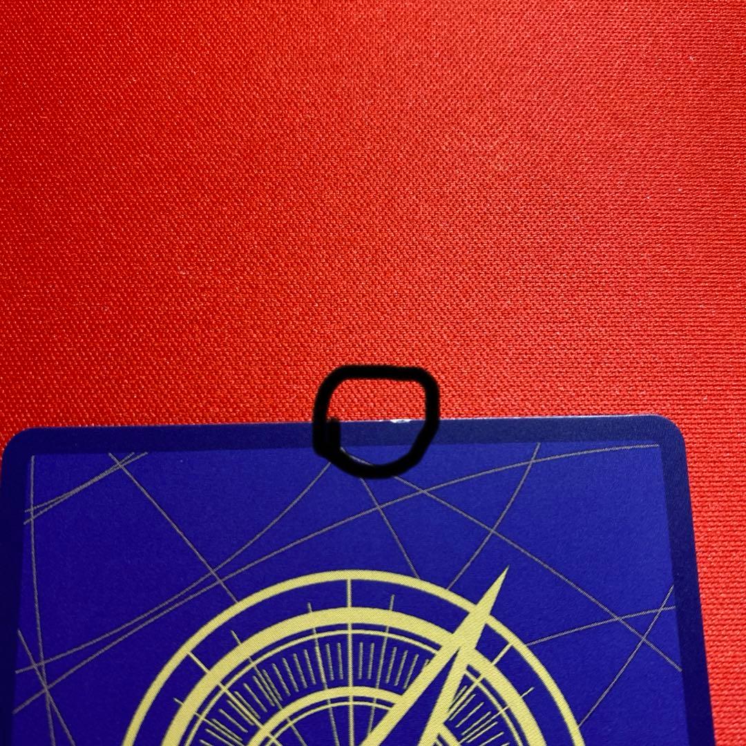 ワンピースカード　エース　レッドスーパーパラレル〔コミパラ〕　訳あり特価品　最安