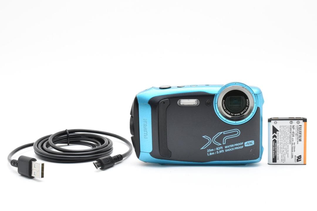 ■美品■フジフィルム　FUJIFILM FINEPIX XP140 スカイブルー