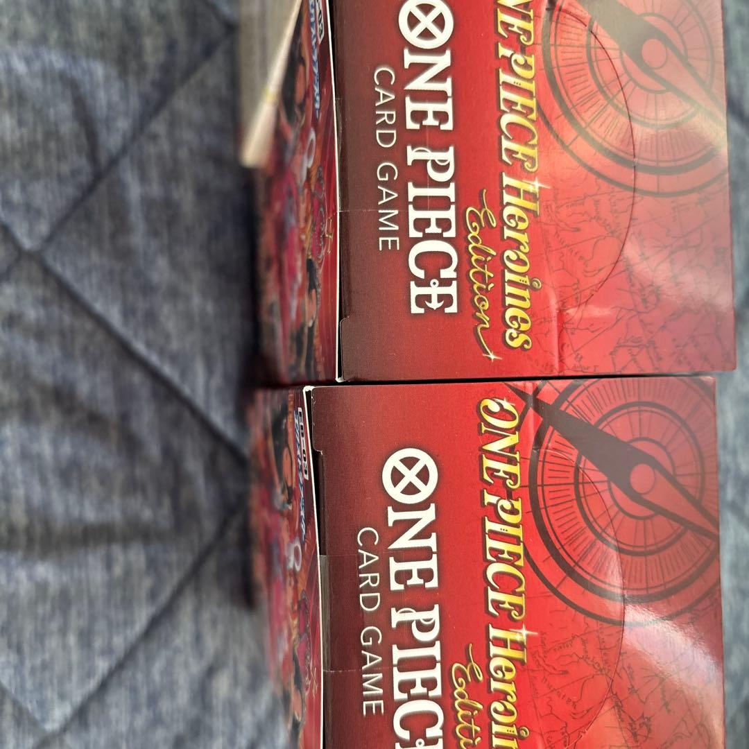 ONE PIECE カードBOX2種（ヒロインズ2、25周年コレクション1）