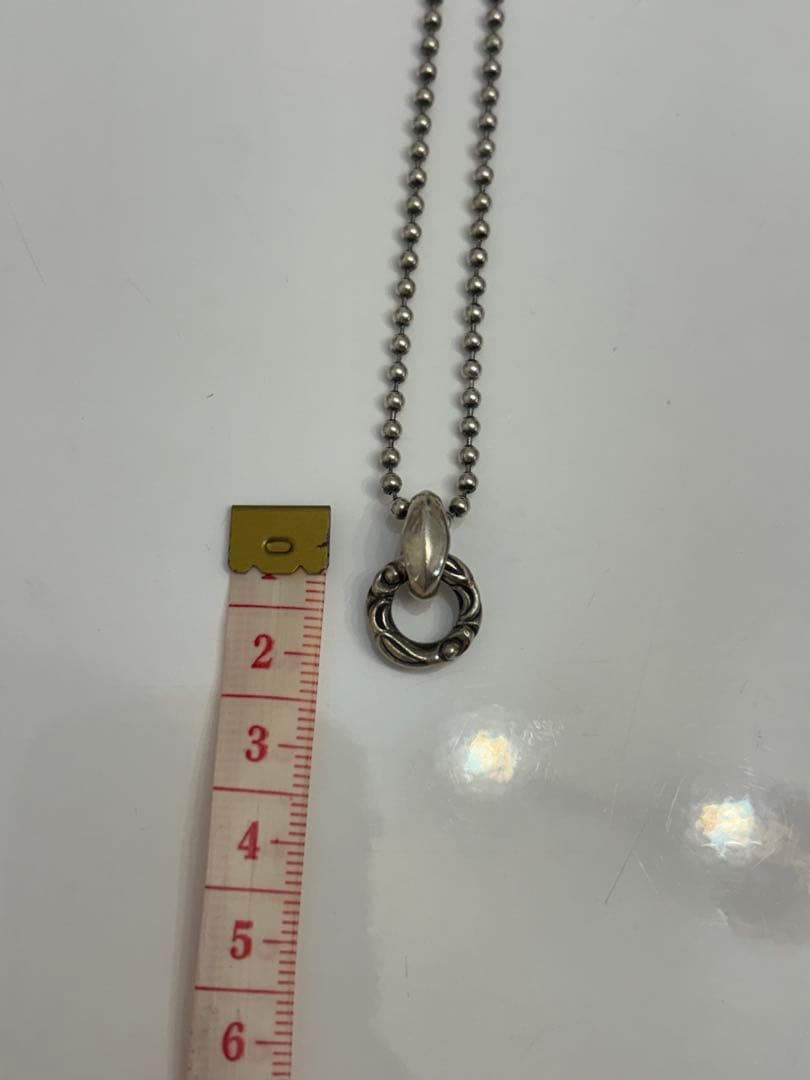 ロンワンズ シルバー チェーンネックレス フック式