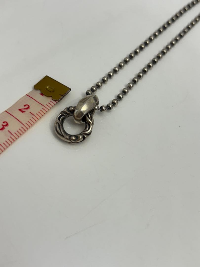 ロンワンズ シルバー チェーンネックレス フック式