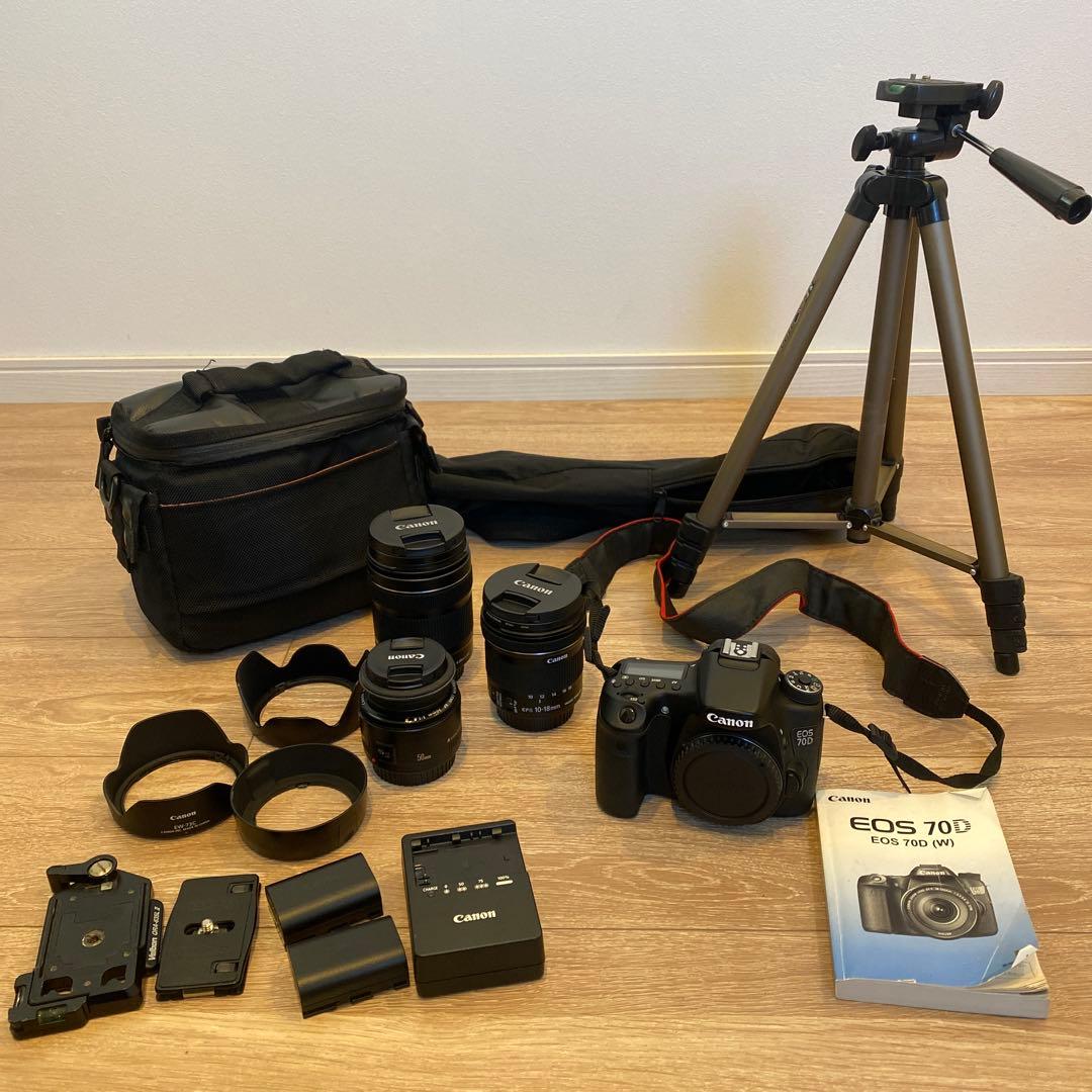 Canon EOS 70D デジタル一眼レフカメラセット