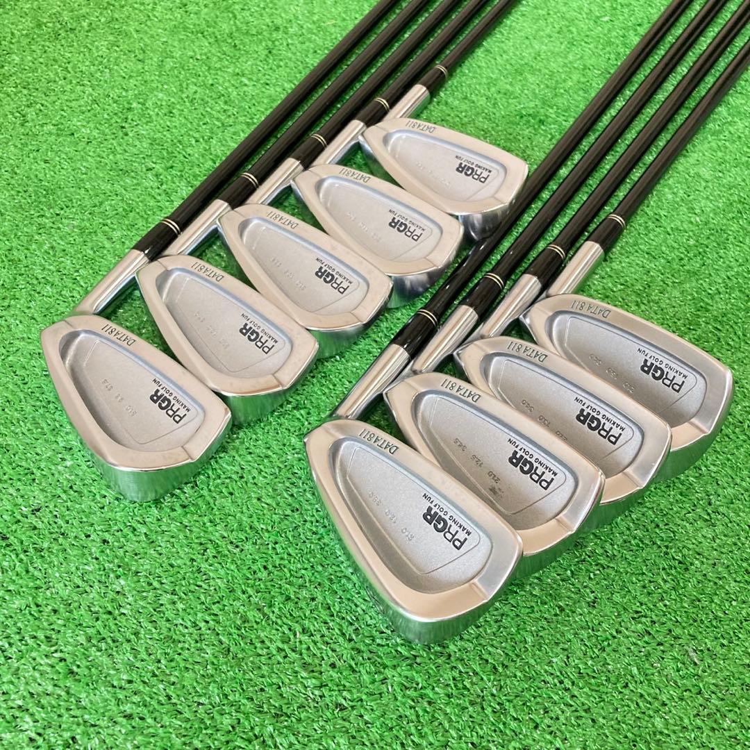 PRGR DATA811 三浦技研 3〜9PS 9本セットM-40