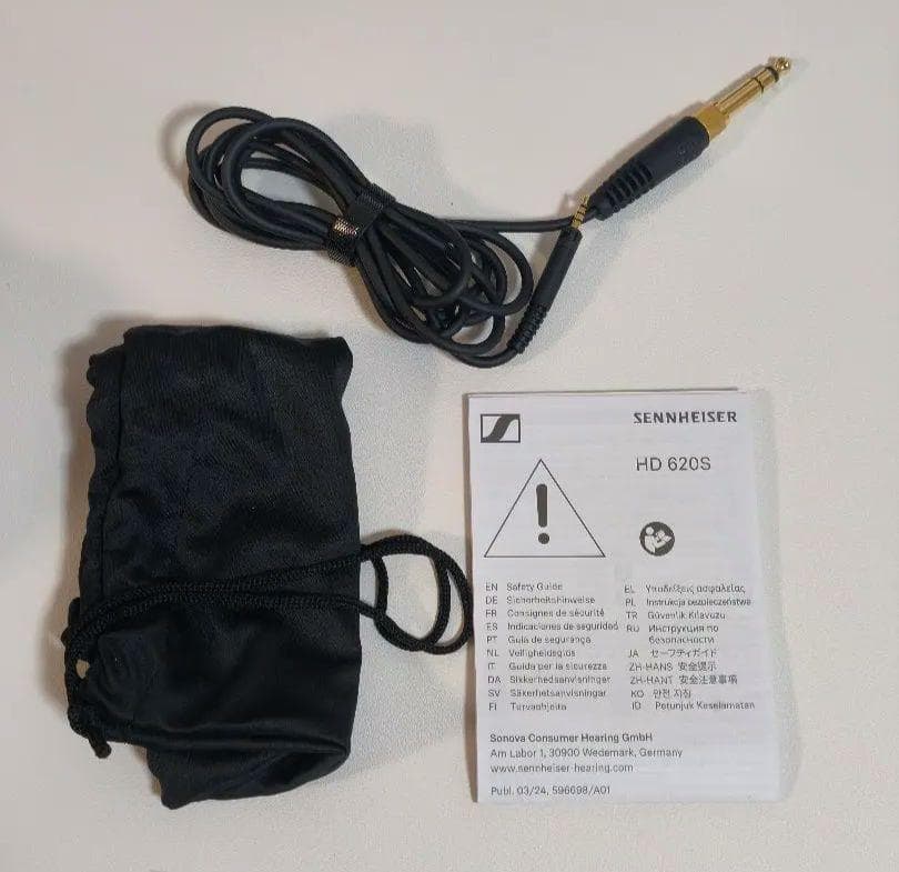 【動作確認のみ】有線ヘッドホン Sennheiser HD 620S