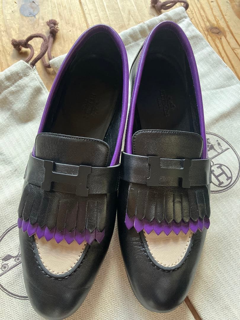 emineroさま専用‼️ 試し履きのみ最値下げ‼️ 新品同様‼️エルメス　モカシン