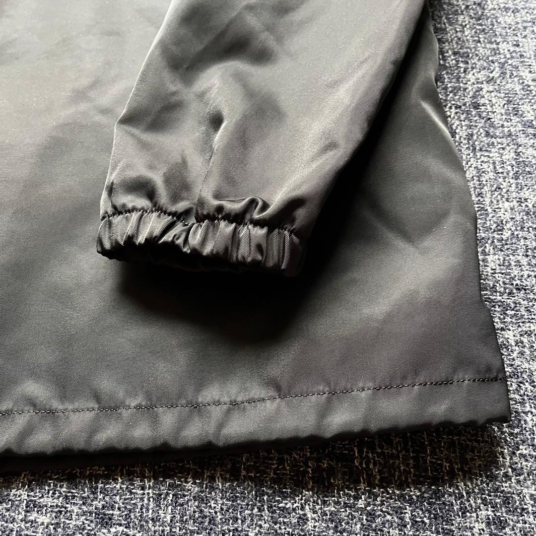 鉄雪SOPHNET. ナイロンジャケット 黒 ソフネット　コーチ　ブルゾン