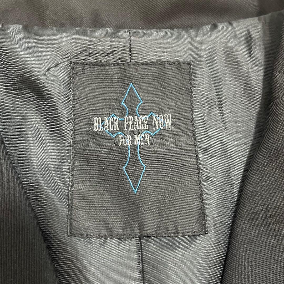 BPN FOR MEN ノースリーブロングダブルジャケット