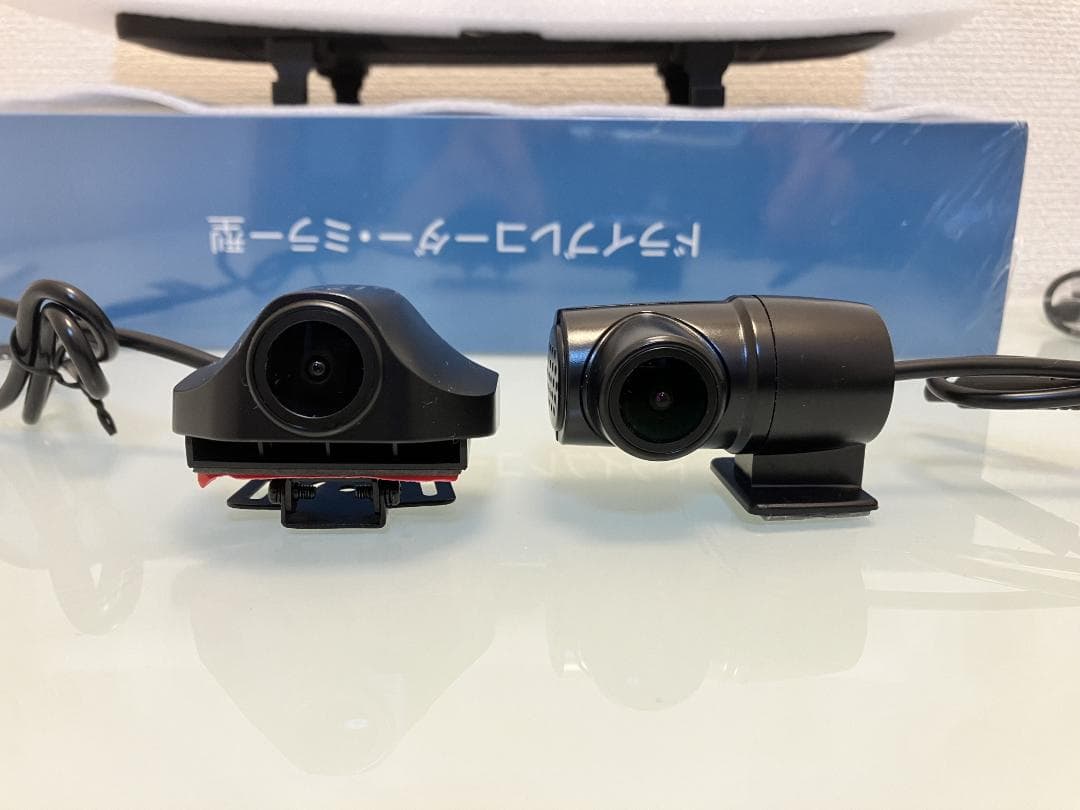 Changer ドライブレコーダー ミラー型 分離 T826 美品+オプション品