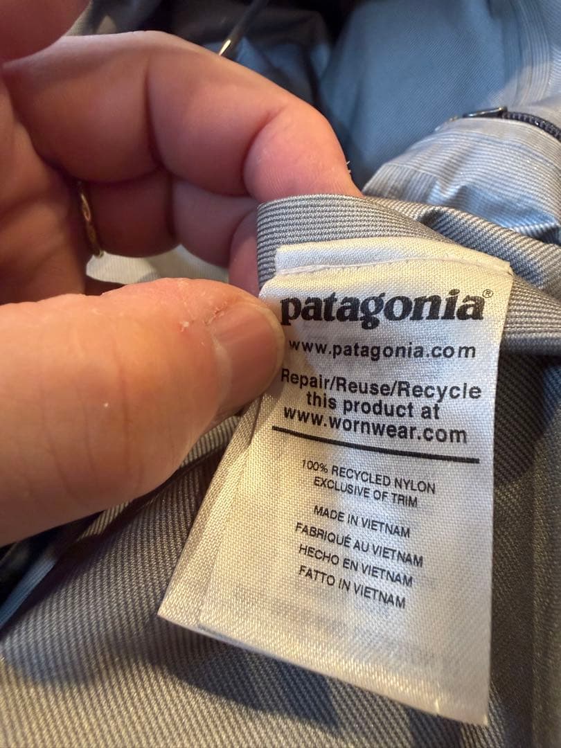パタゴニア トレントシェル3L レイン ジャケット Sメンズ