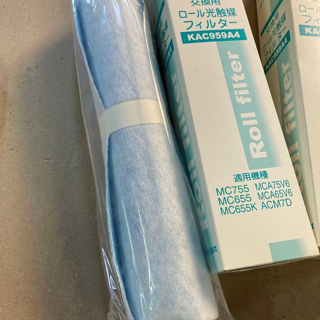 ダイキン　空気清浄機　交換用ロール光触媒フィルター　7セット